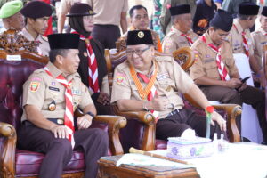 Ketua Kwarda Sumsel Mewakili Kamabida Sumsel, Hadiri Pembukaan Perkemahan Saka Wirakartika Terpusat Tingkat KODAM II/Sriwijaya